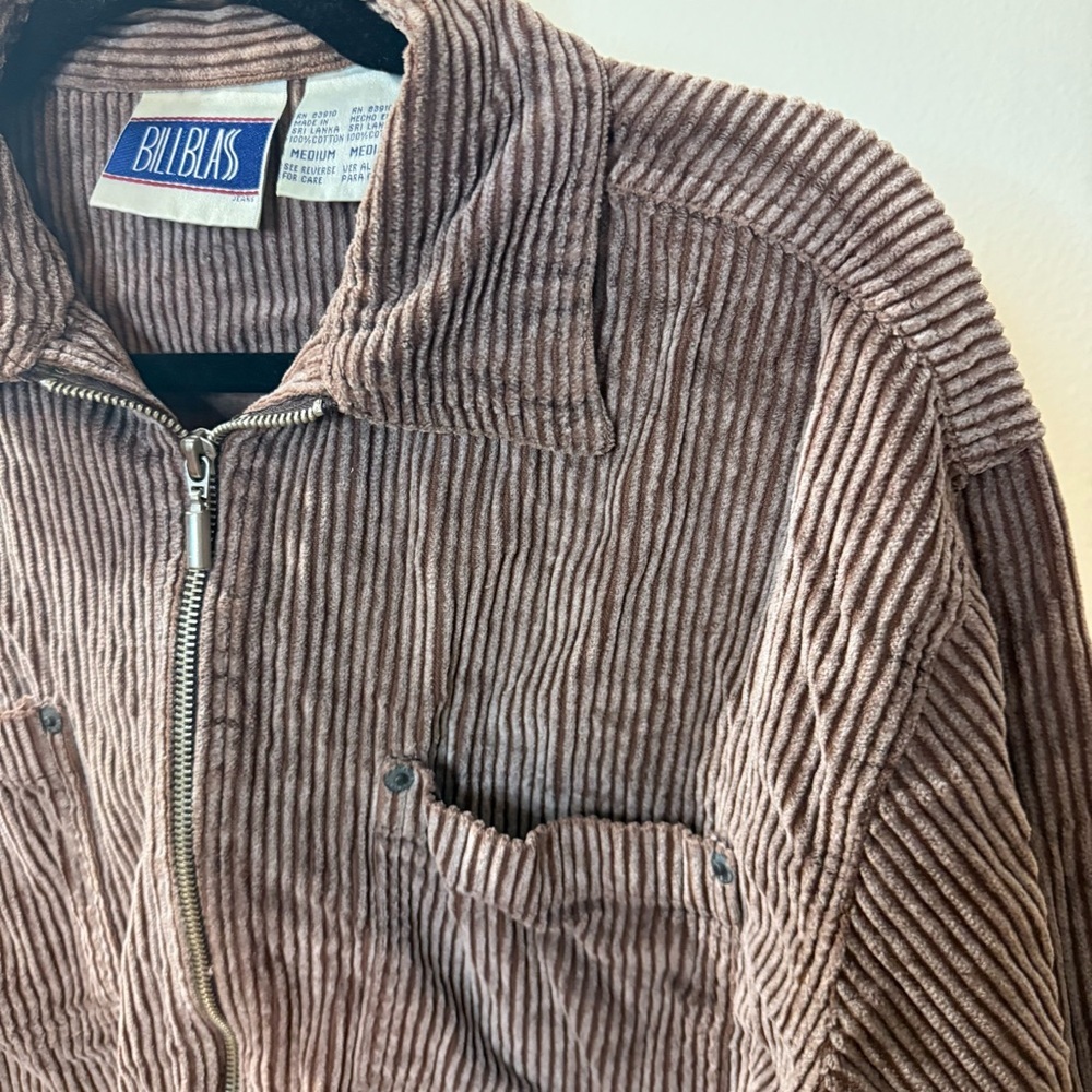 Bill Blass Tan Corduroy Jacket - Picture 2 of 10
